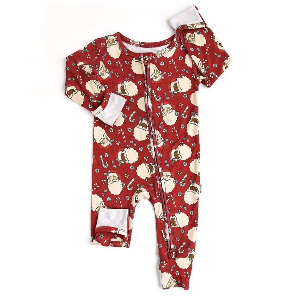Gigi & Max Santa zip up (6M)